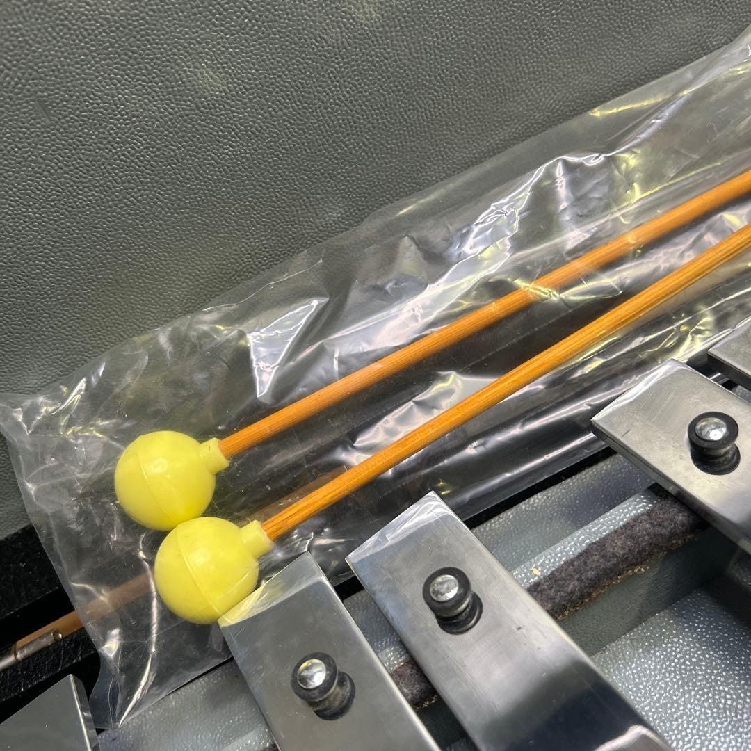 6309【錆なし程度良好】Saito グロッケン D-10