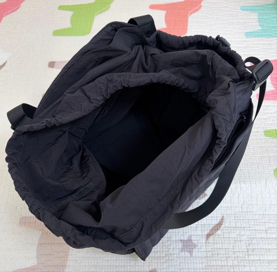 お取引中　SOLPRESA ブラック キルティング マザーズバッグ