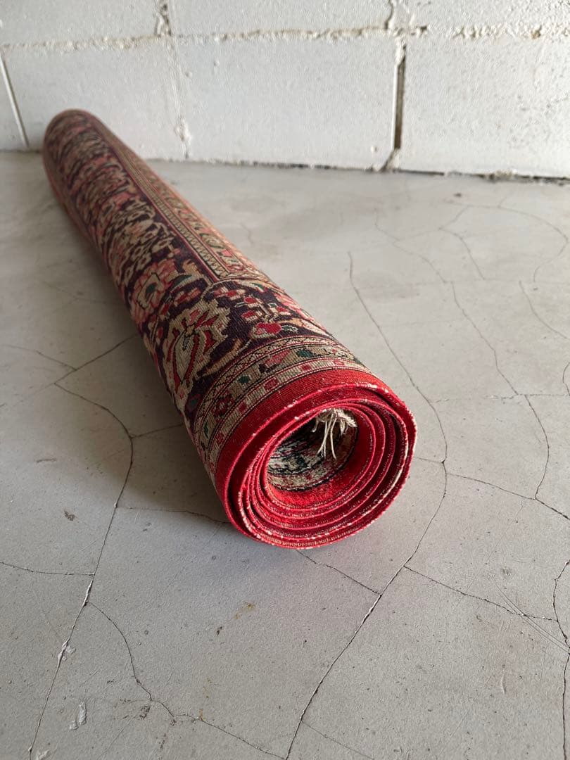 ペルシャ絨毯　シルク100% 100 × 152