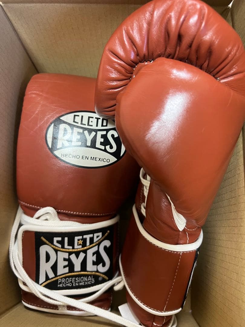14oz CLETO REYES ボクシンググローブ ブラウン