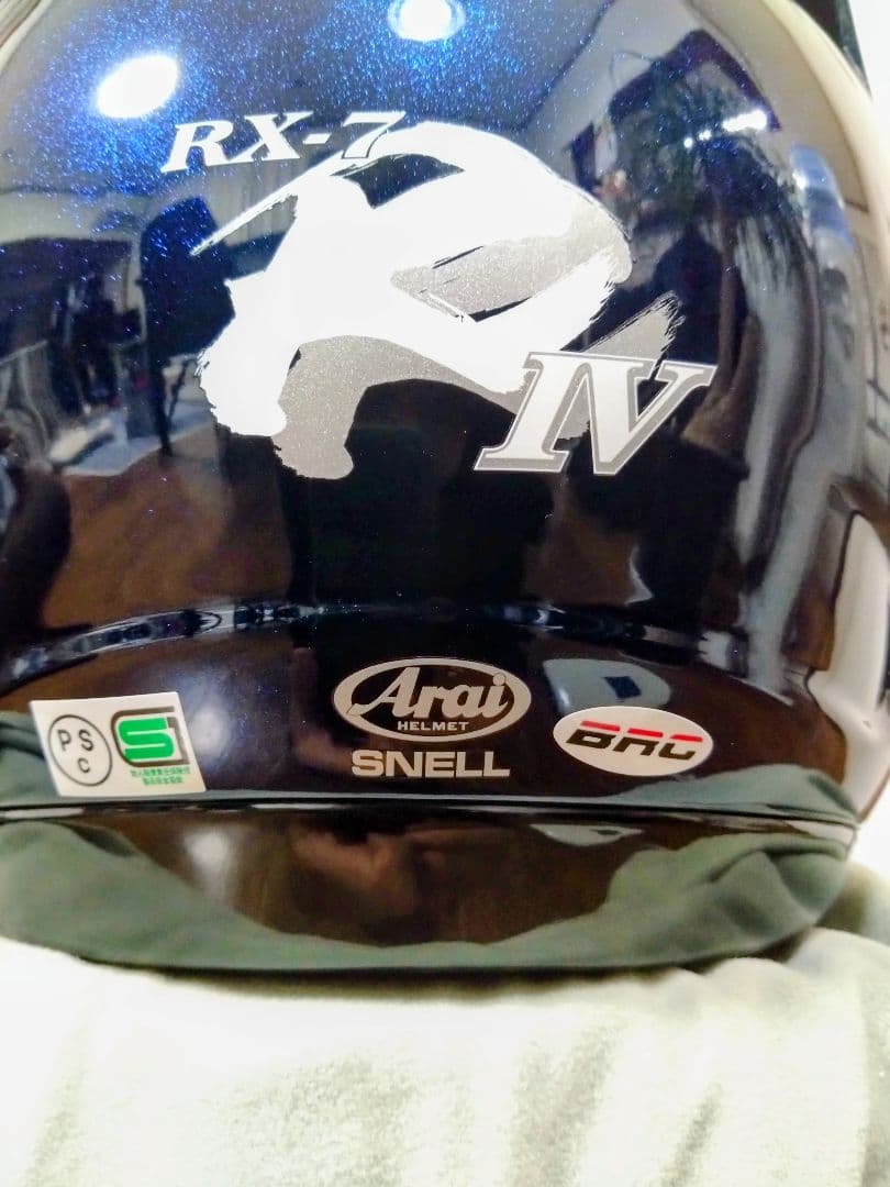 Arai ヘルメット RX-7RR4リミテッド(59-60)ダークブルー