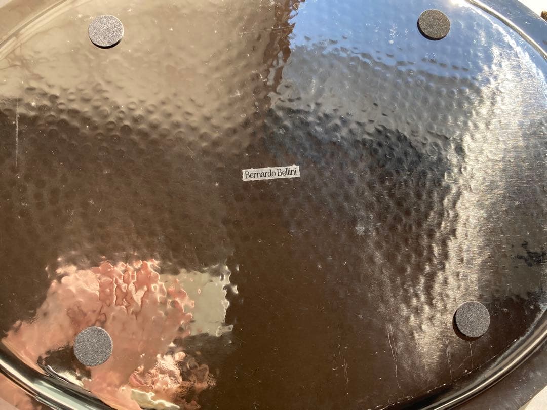 【新品未使用】Bernardo Bellini シルバー トレー お盆