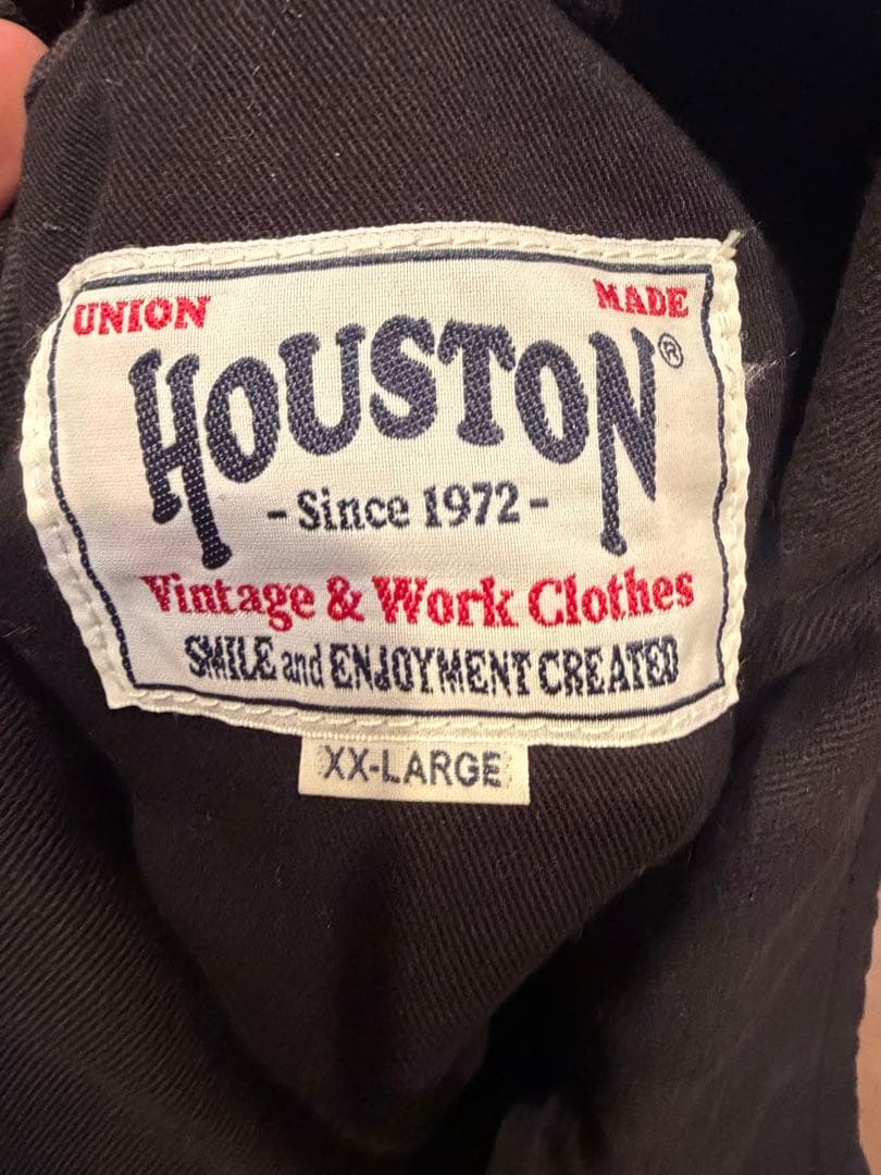 HOUSTON ベトジャン　ブラック　ヴィンテージ　パラシュート　スーベニア