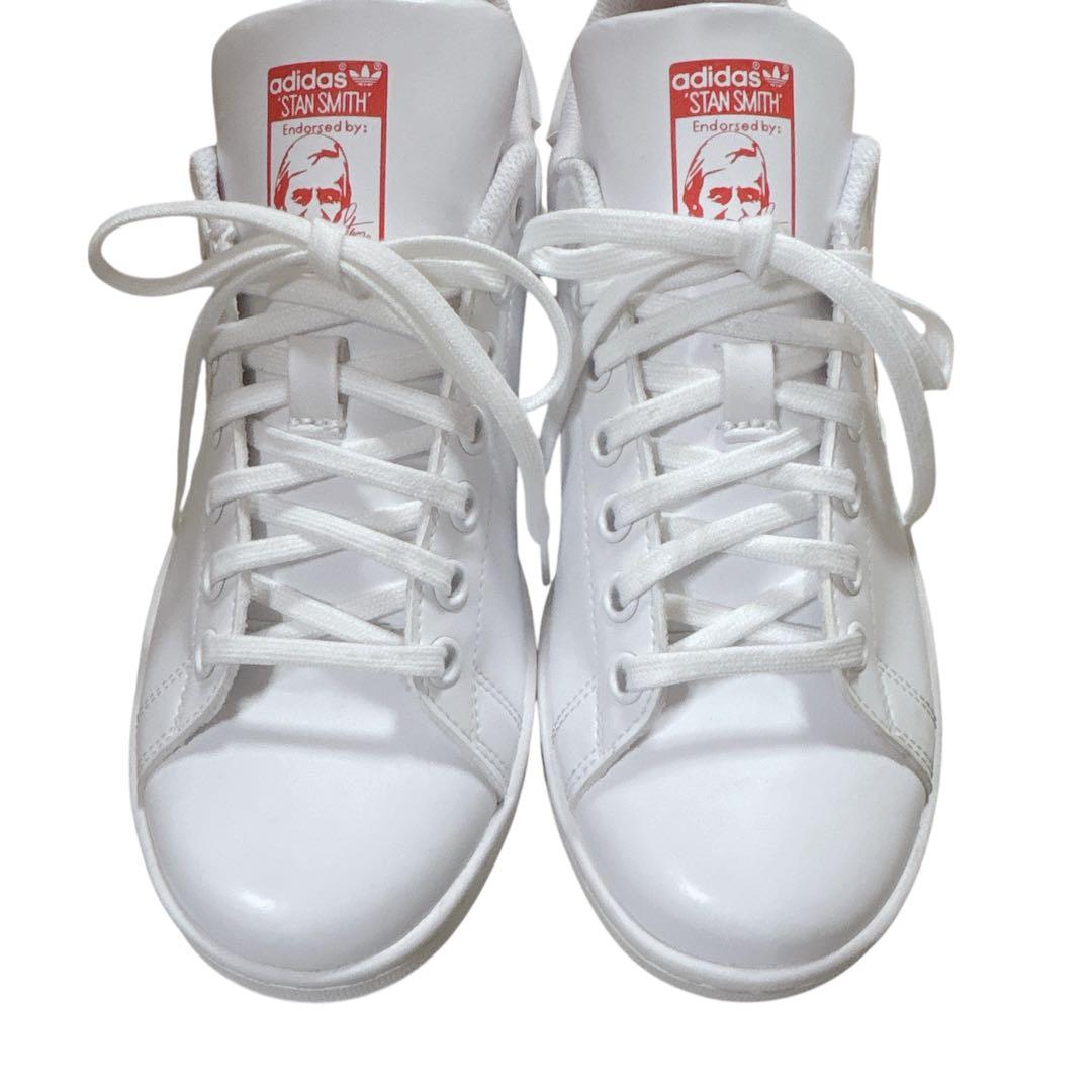 極美品✨ アディダス スタンスミス （24㌢） スニーカー ハート ホワイト ♡