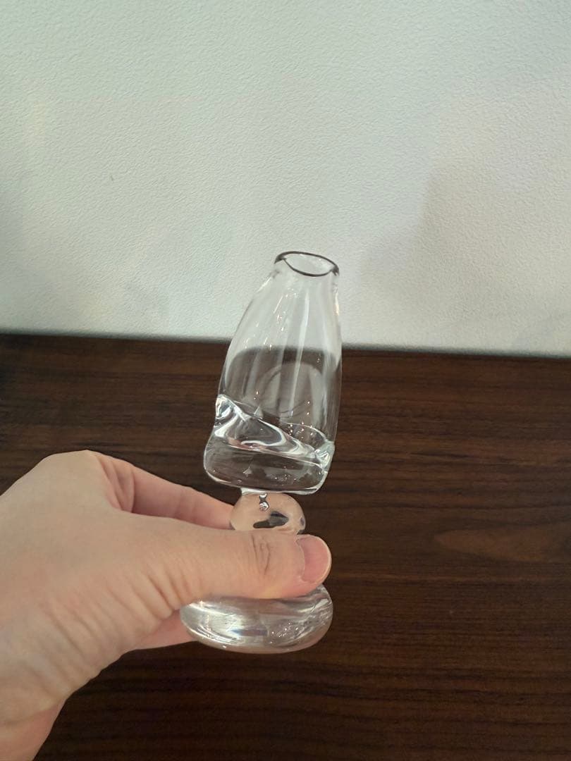 安藤里美　一輪挿し　ガラス作家　一点物
