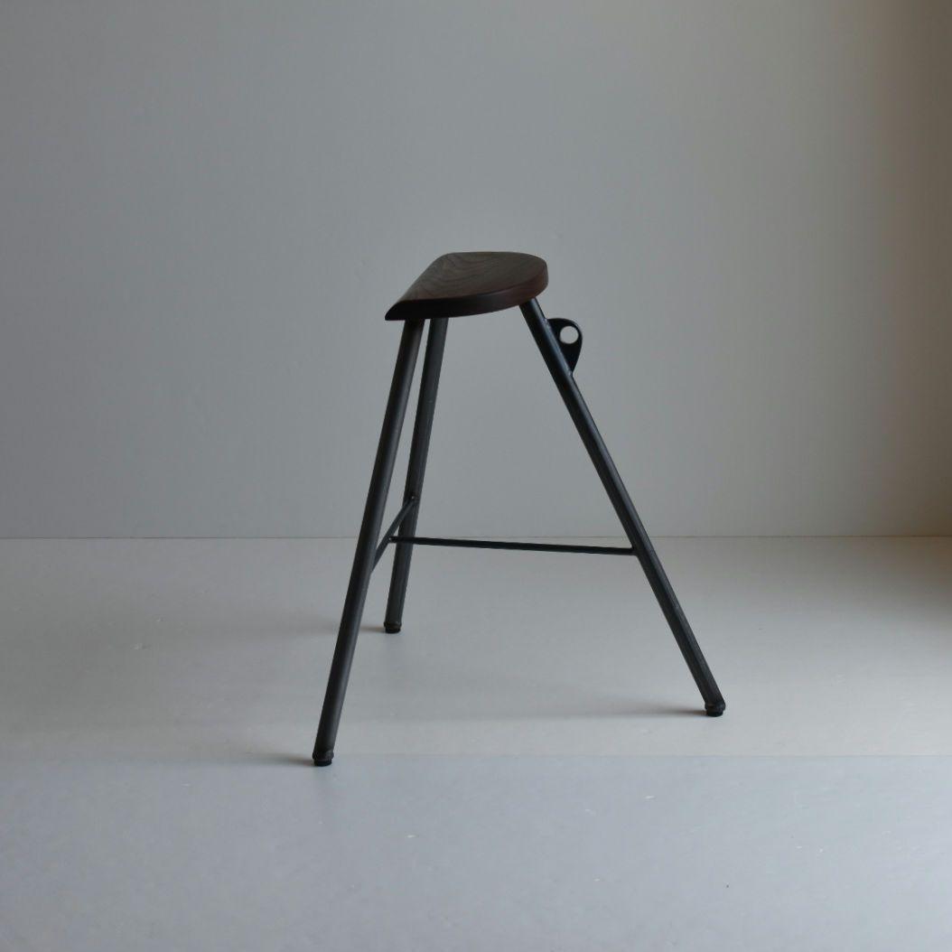 111 ウォールナット ハンドメイド スツール 腰掛け 椅子 furniture