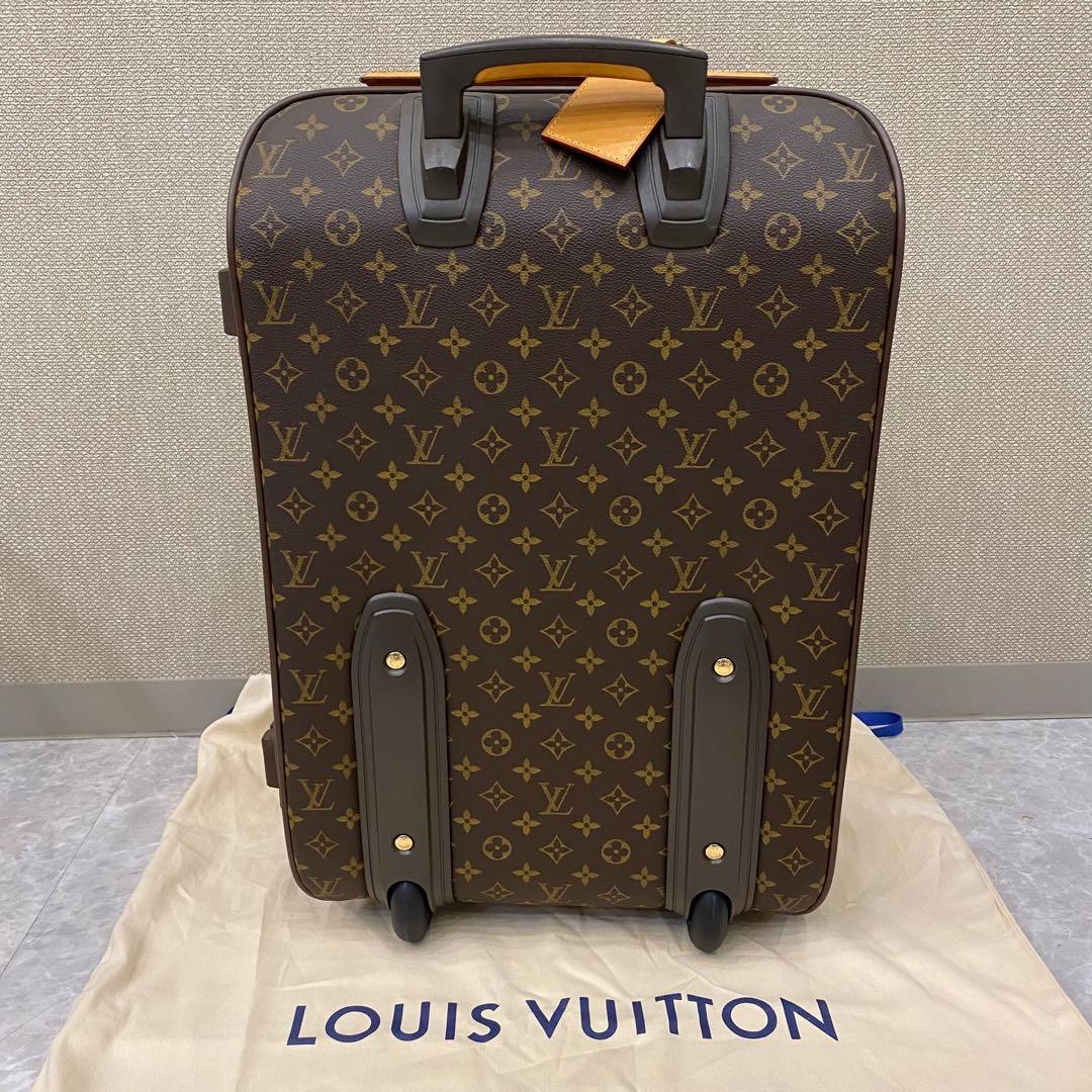 LOUIS VUITTON モノグラム ペガス60 キャリーバッグ 旧型