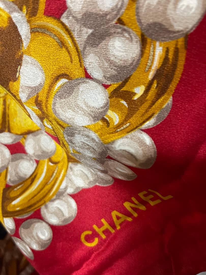 CHANEL 大判スカーフ