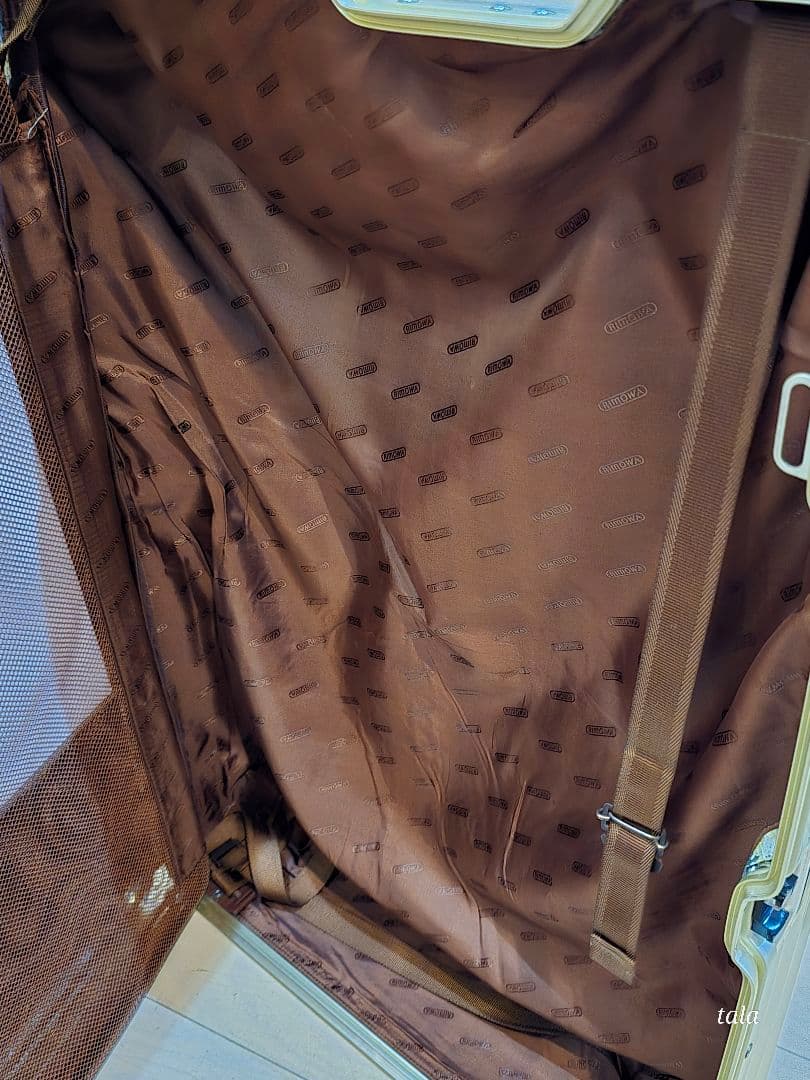 RIMOWA リモワ トパーズ ゴールド プルタブ TSAロック サイドハンドル