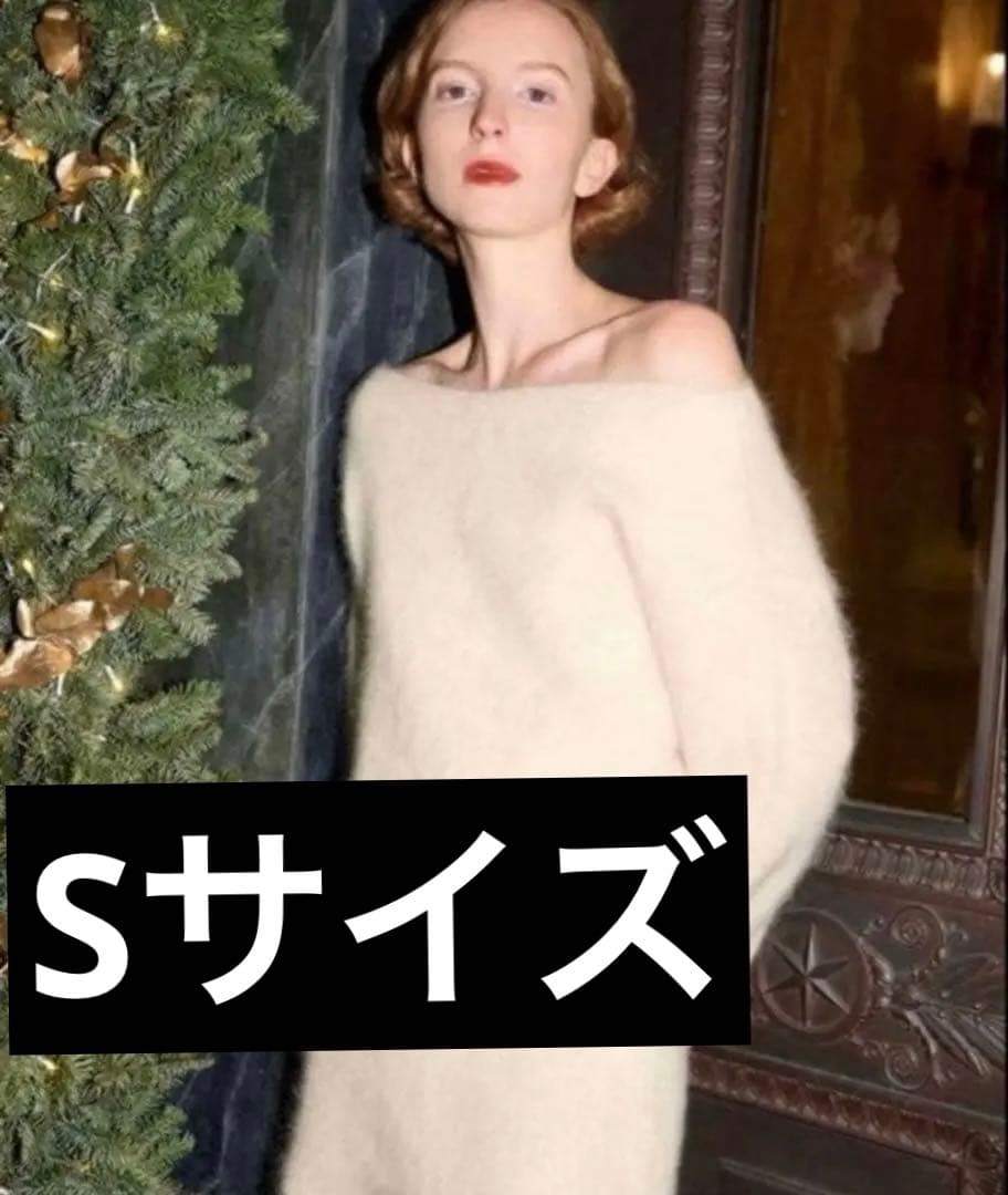 ワンピース THE TOE Richmond Angora Sweater White