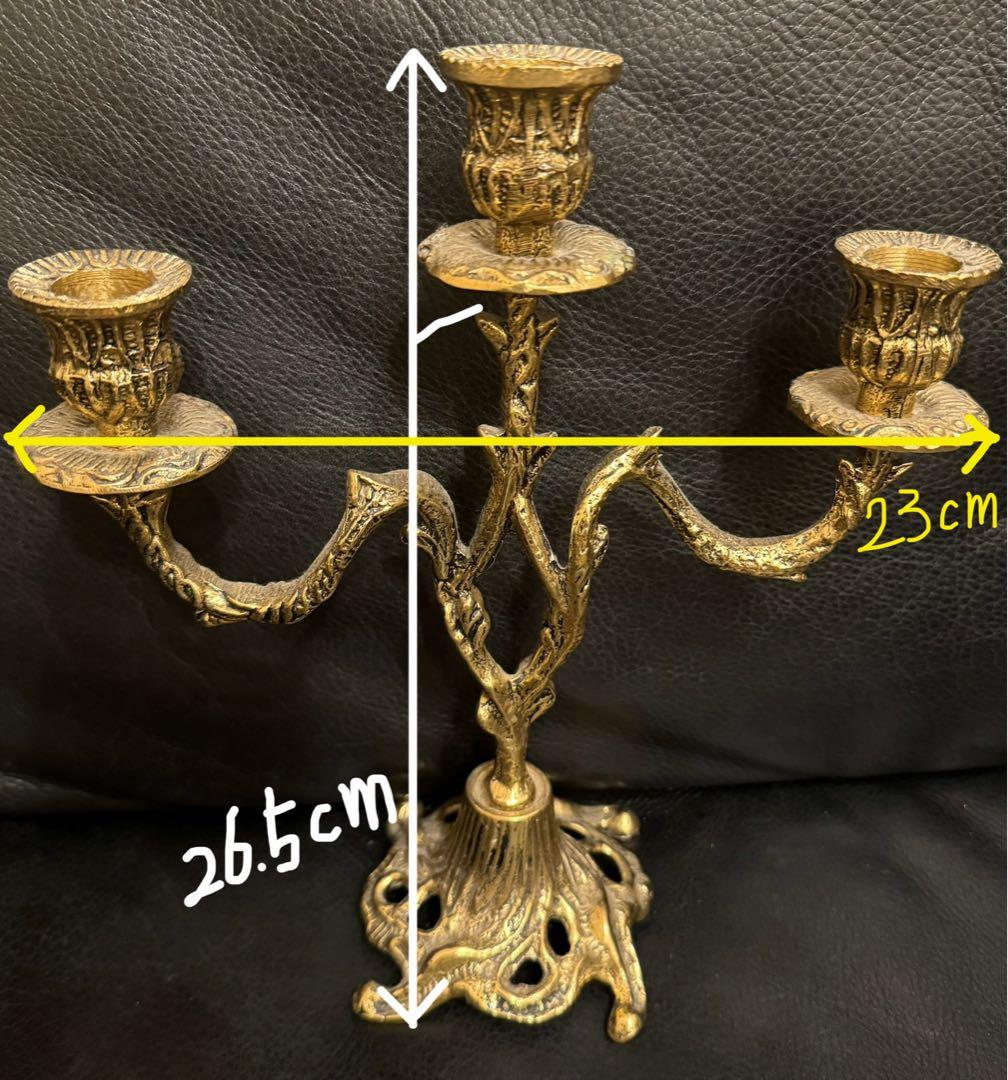 燭台インテリア（アンティーク）