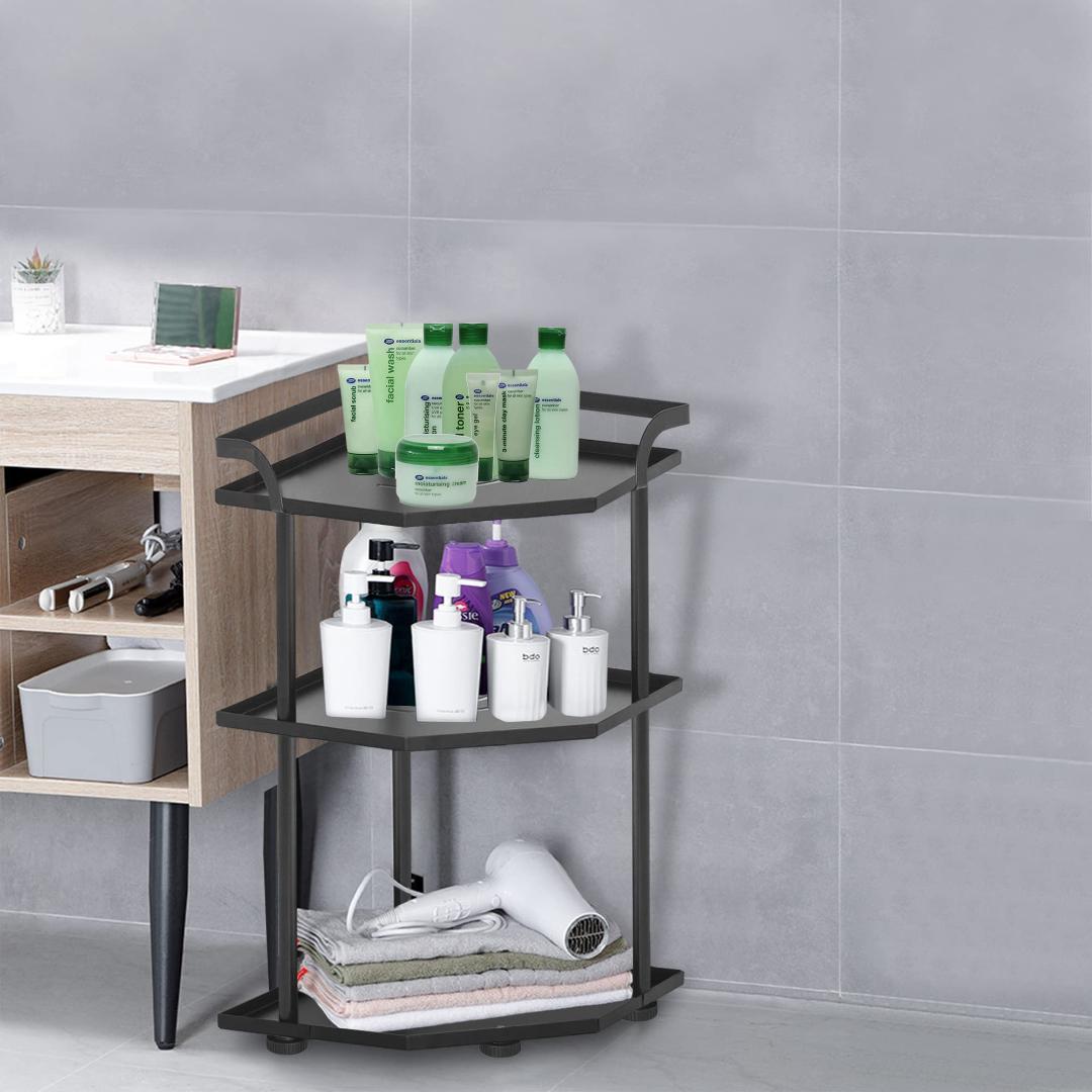 キッチンカウンター L字型 収納ラック