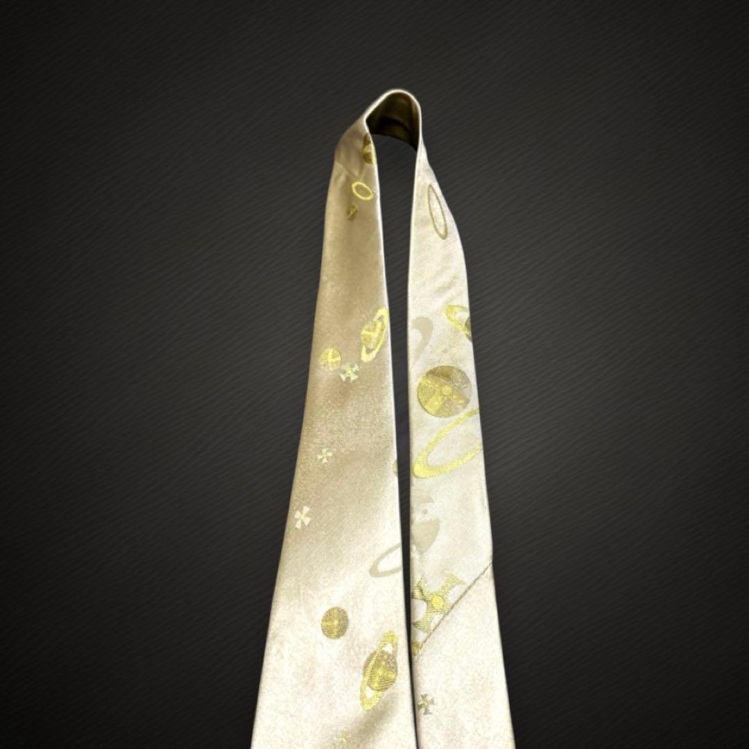 クリーニング済み　世界最高峰　 ヴィヴィアンウエスト　オーブ　 ネクタイ