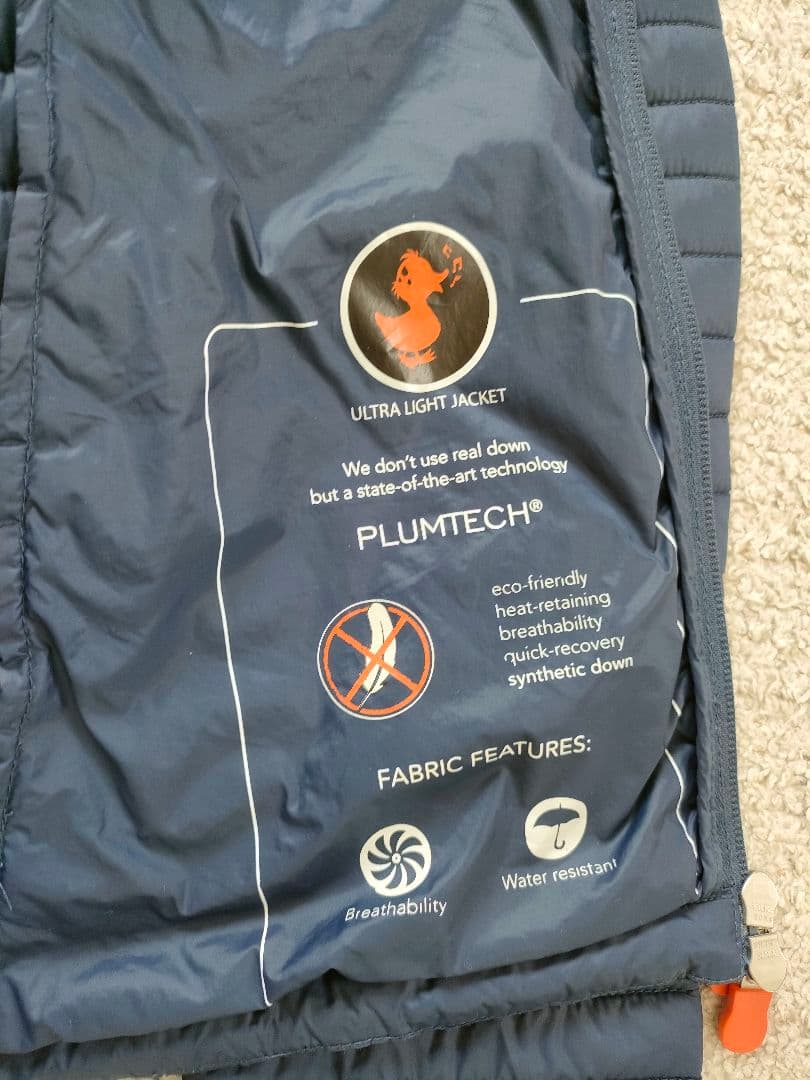 Lia　　SAVE THE DUCKネイビー ダウンジャケット