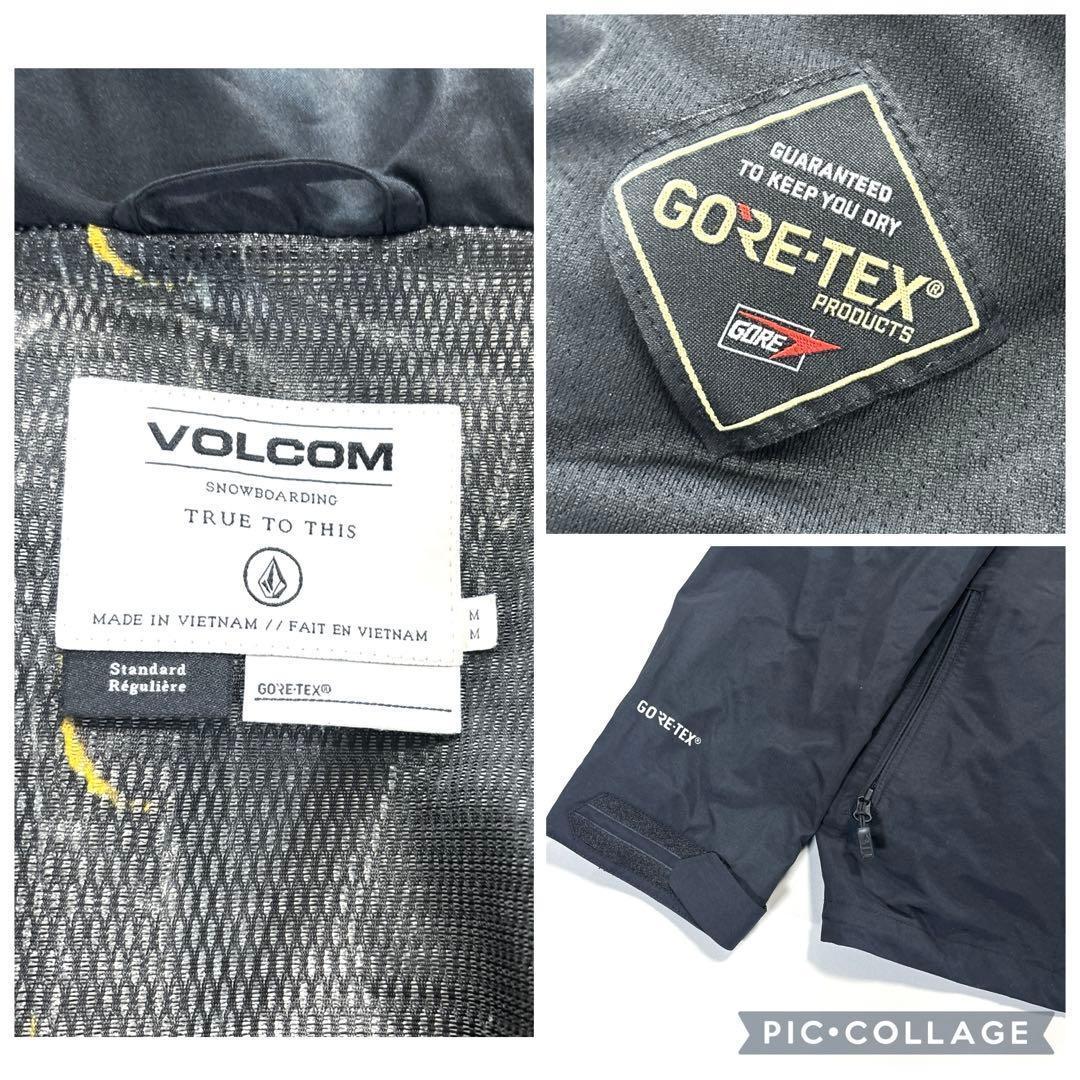 ボルコム　ゴアテックス　スノボジャケット　ブラック　大きめM