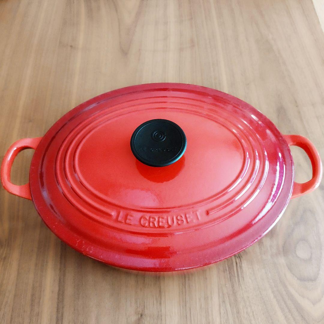 [未使用保管品] 　 LE CRUSET　 ル・クルーゼ　 ココットオーバル27