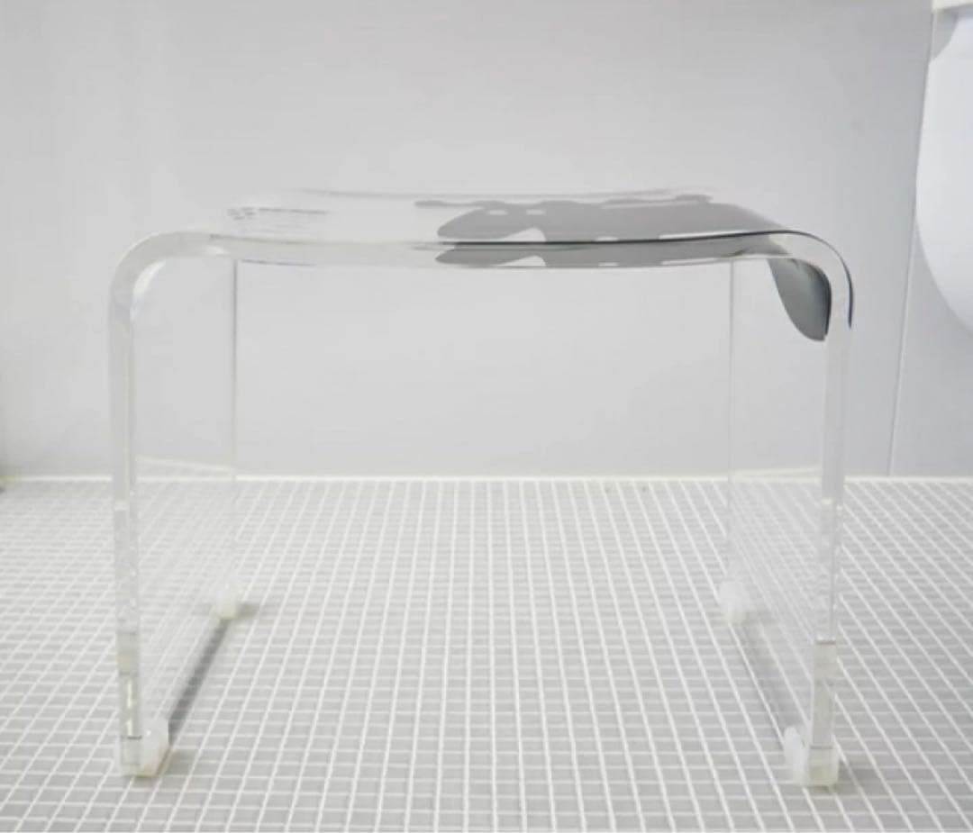 風呂イス moz アクリル製バスチェア アクリル バスチェア