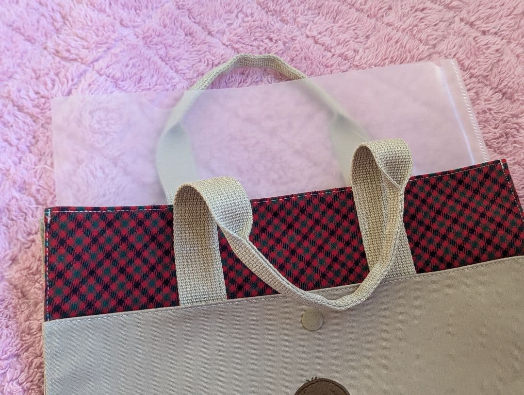 新品未使用！ファミリア トートバッグ レッスンバッグ