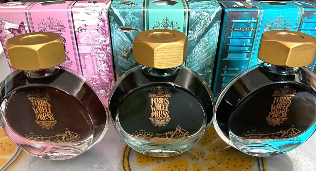 フェリス ホイールプレス×銀座 蔦屋書店 限定インク3本セット