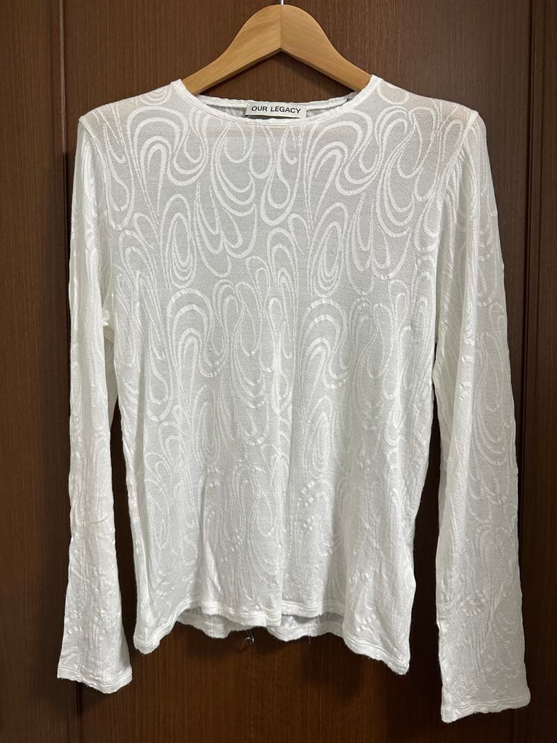 【値下げ交渉可】OUR LEGACY 23ssセカンドスキン　ホワイト