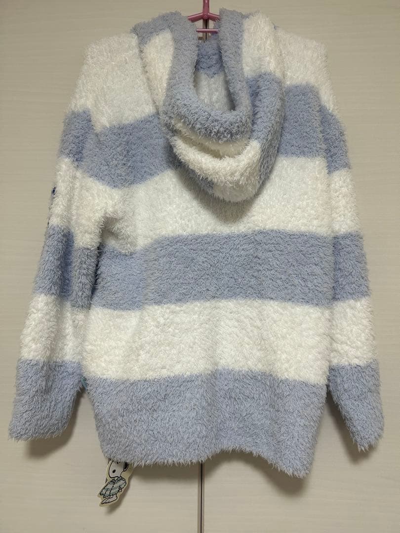 ジェラートピケ スヌーピーコラボルームウェア M-Lパーカー