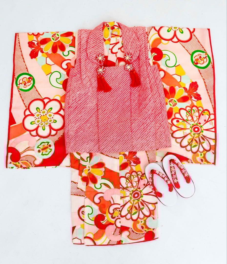 アンティーク着物　七五三　子供着物