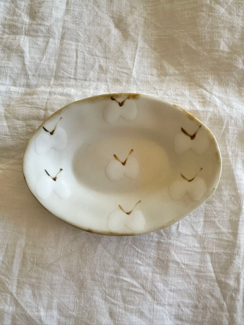 石木文　てふてふ　白　【未使用】