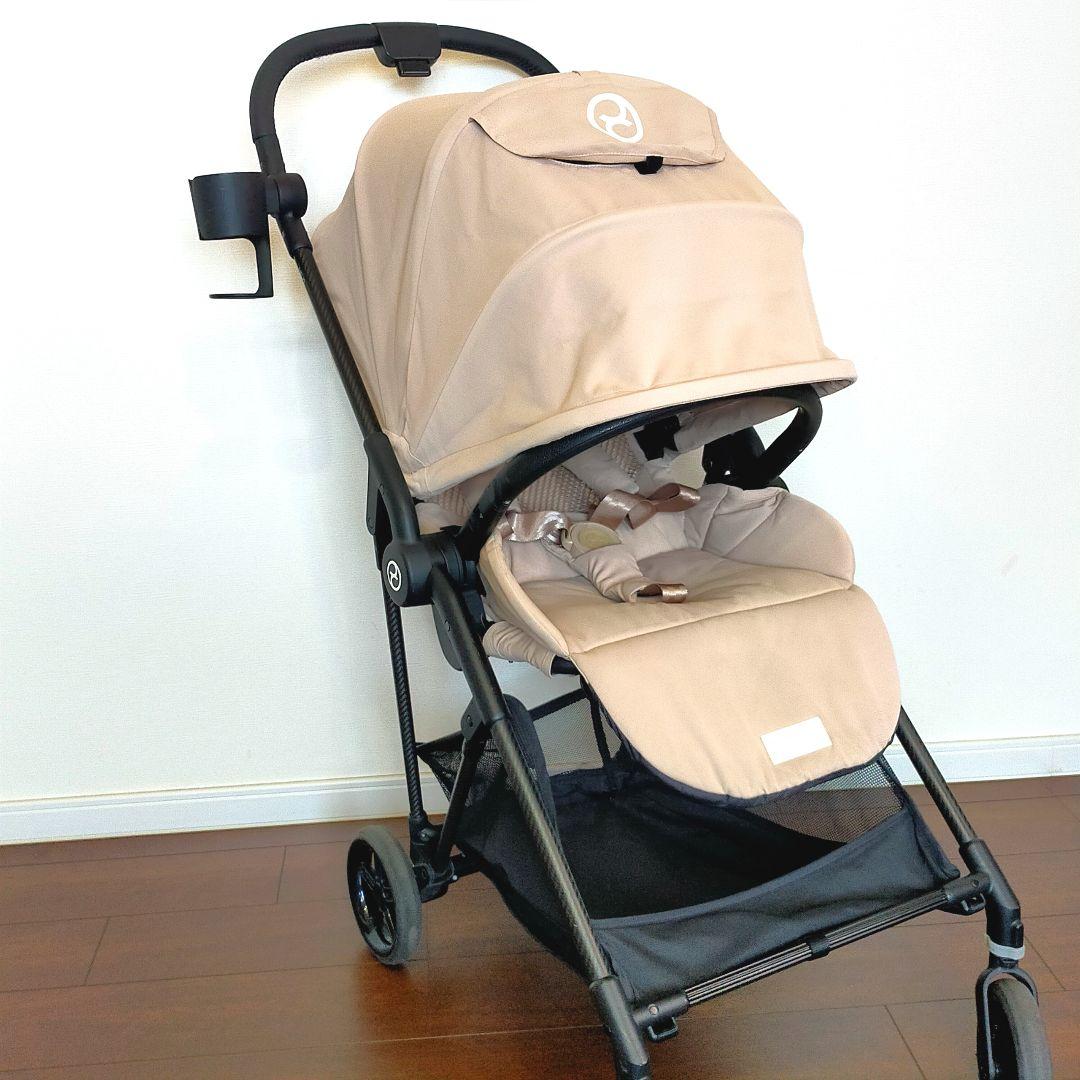 ✨cybexサイベックス メリオ カーボン 折りたたみ 軽量 ベージュ 2022