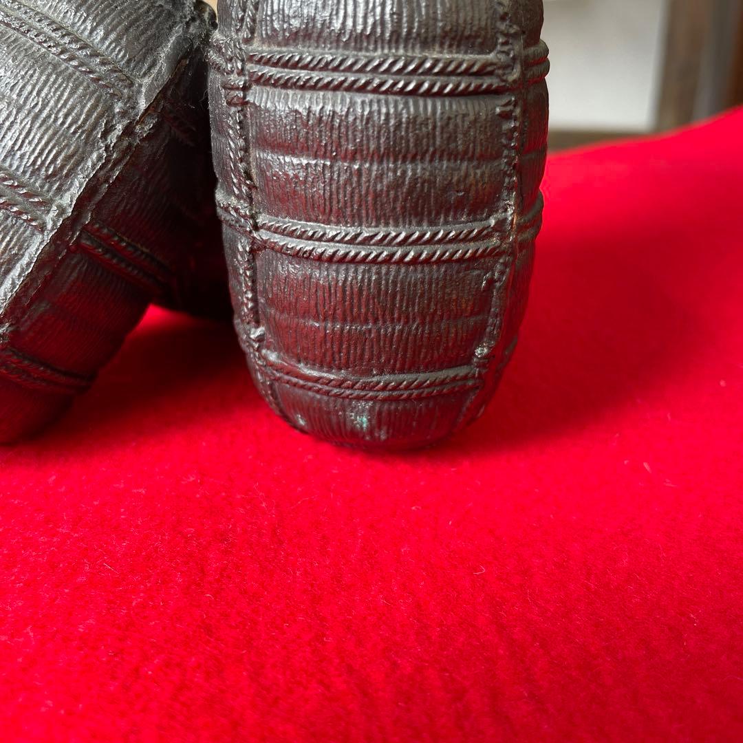 三俵大黒 ７号 古手色 高岡銅器 竹中銅器 開運 縁起物 魔除け 美術工芸品