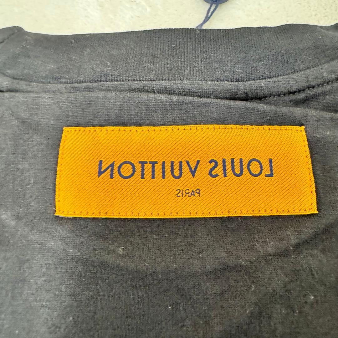 新品✨LOUIS VUITTON LIVEプリント　半袖　ブラック　Sサイズ