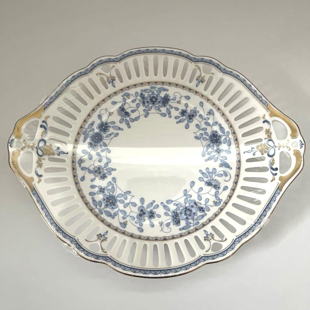 【レア】ナルミ ミラノ メッシュプレート 透かし技法 大皿