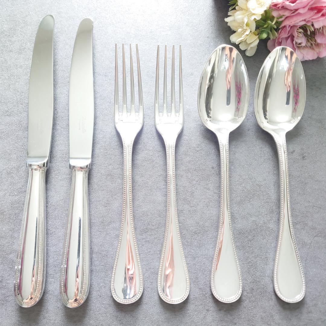 クリストフル パール テーブルサイズ 6点