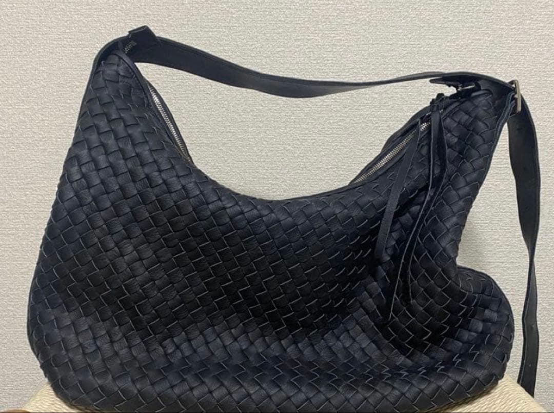 バッグ Llife COW LEATHER MESH BAG