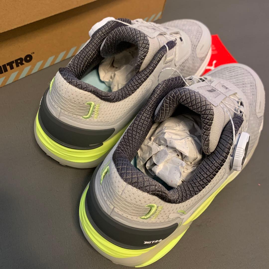 PUMA GOLF ☆プーマニトロ ゴルフシューズ ☆グレー/イエロー