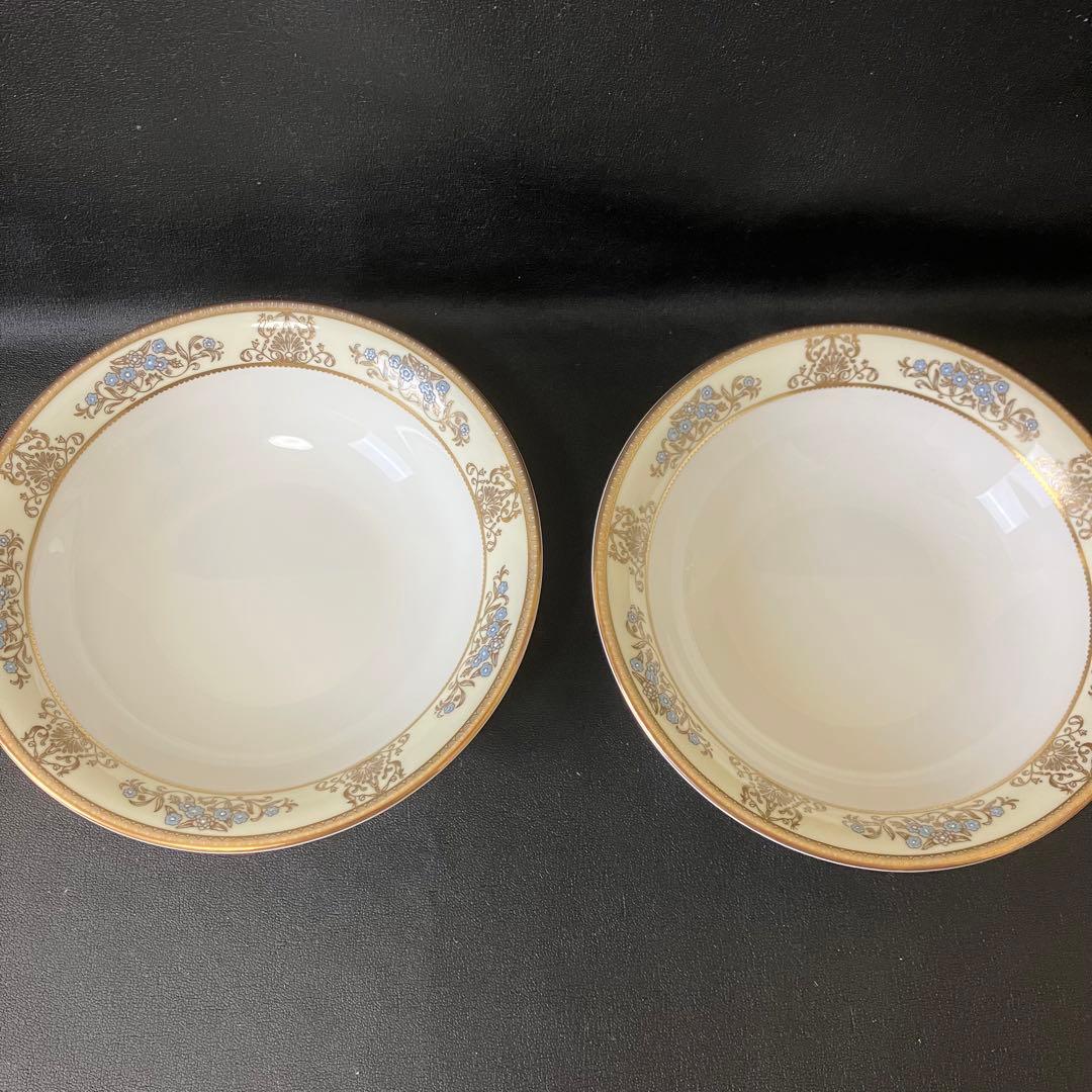 ウェッジウッド クリブデン 黒壺 オーバル ディナー プレート ボウル 5点