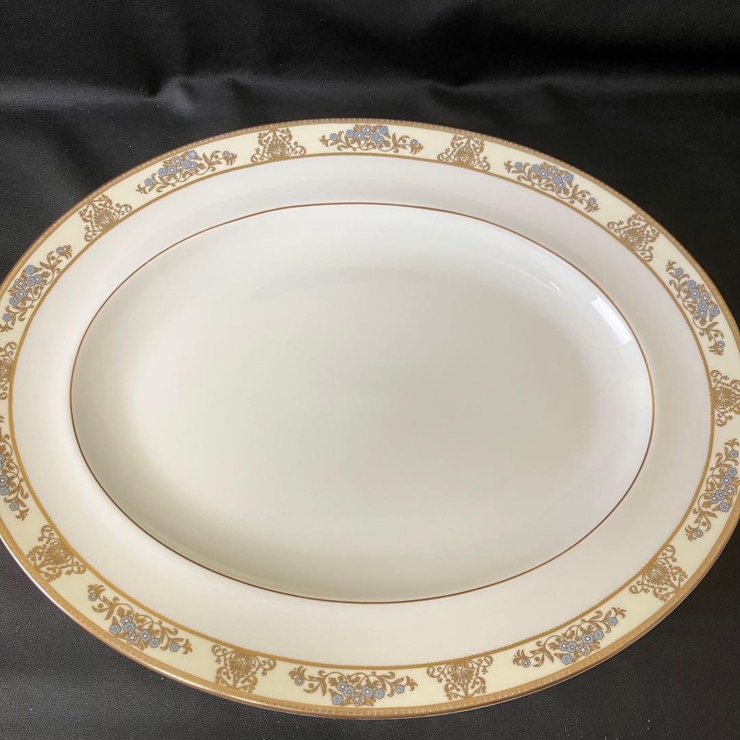 ウェッジウッド クリブデン 黒壺 オーバル ディナー プレート ボウル 5点