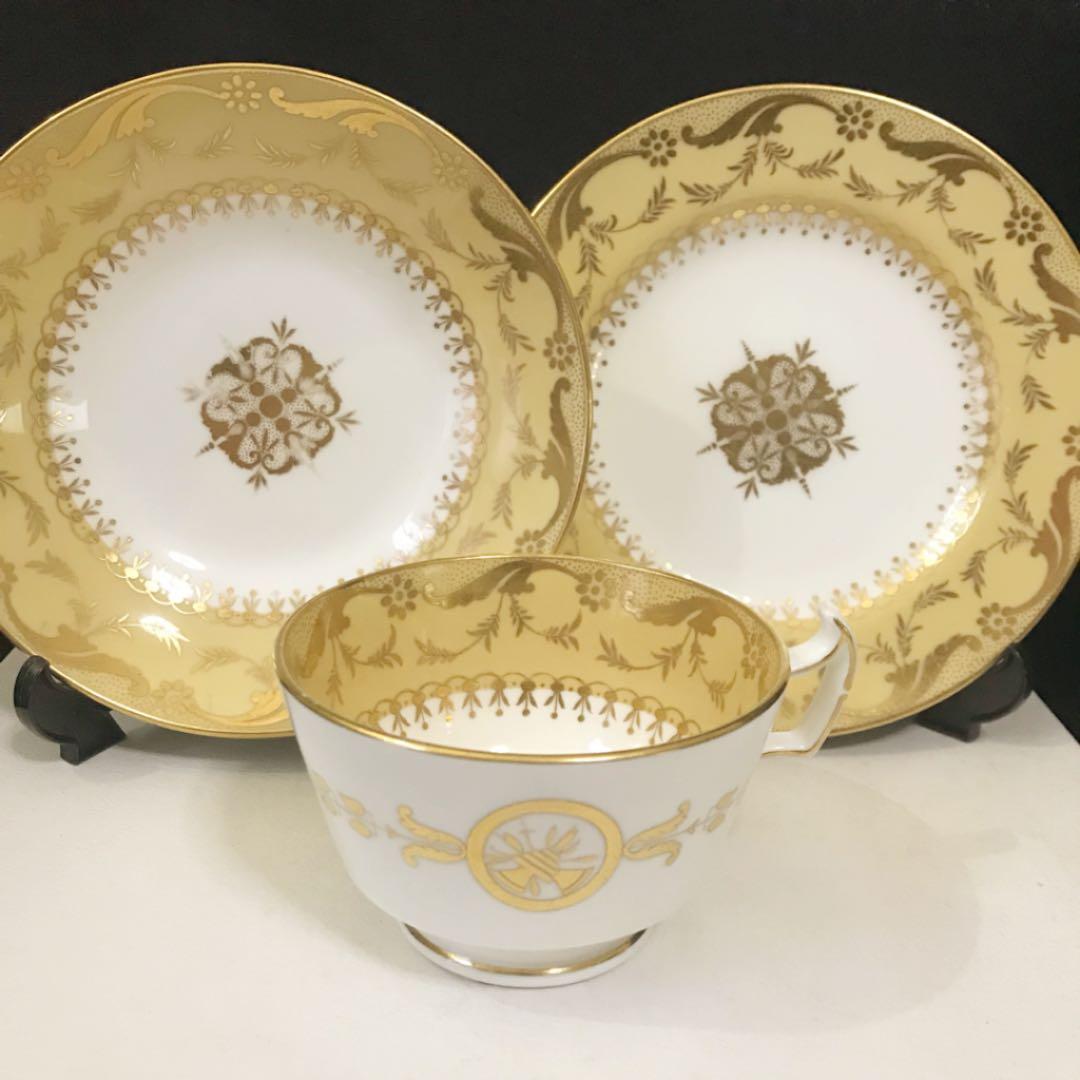 アンティークミントン 金彩