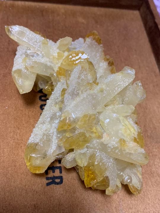 天然非加熱　シトリン原石