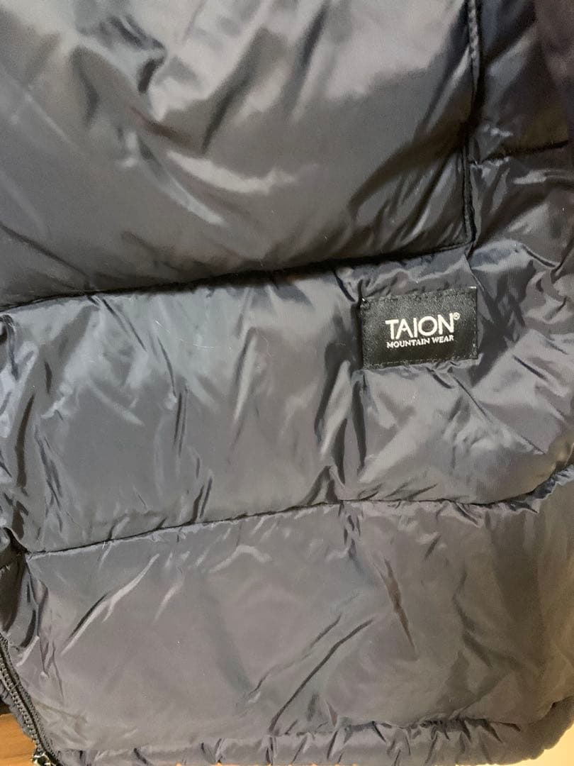 別注　TAION×fredy emue ボリュームダウンコート　黒　ブラック