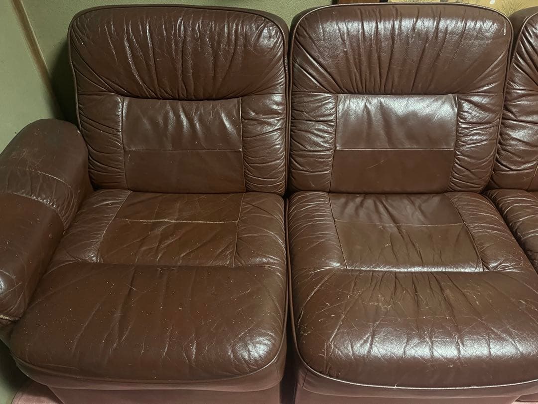 アメリカンヴィンテージソファ大型4人掛け