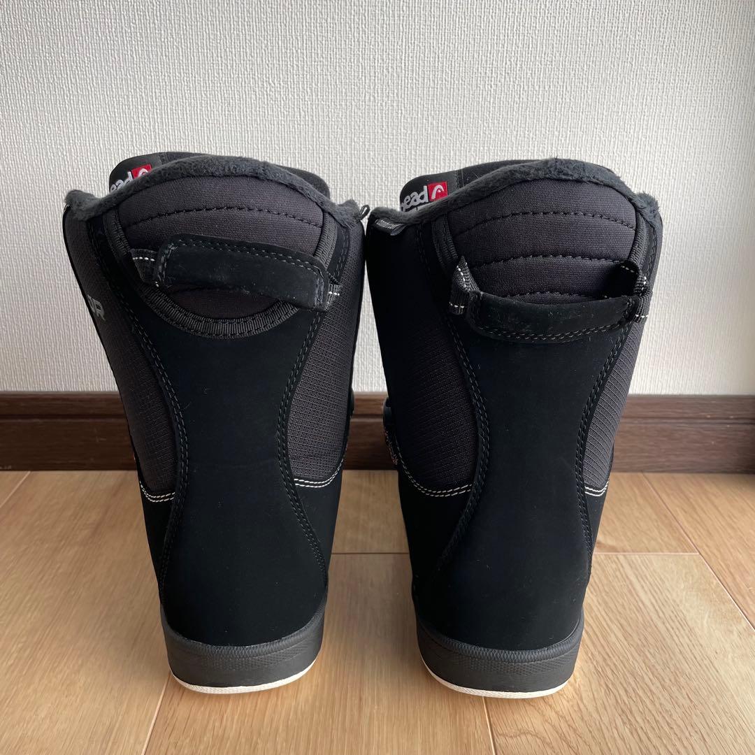 head 子ども用スノーボードブーツ ブラック　BOA 20.5-21.5