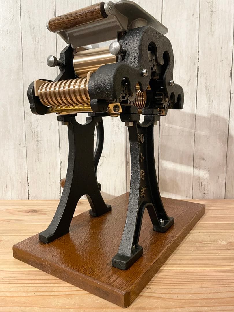 小野式製麺機　両刃 4.2mm＋2.2mm 【2507-04】 説明書コピー付き