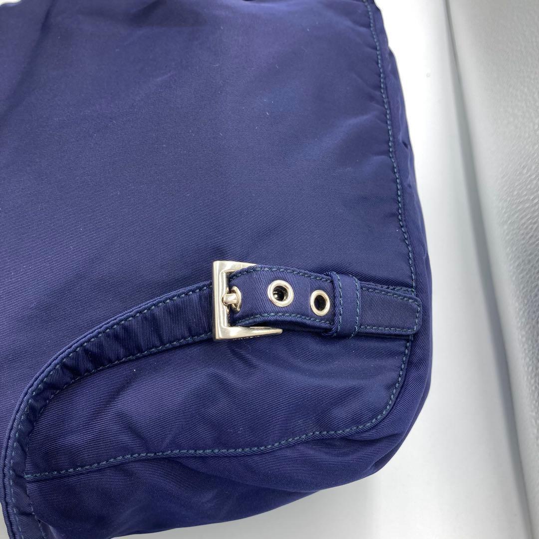 ！極美品！　PRADA プラダ　バックパック　リュック　ネイビー
