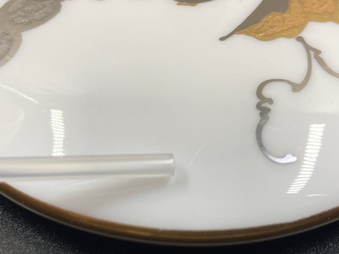 大倉陶園 金蝕ぶどう ボンボニエール　希少品　茶器　小物入れ　ボンボニエーレ