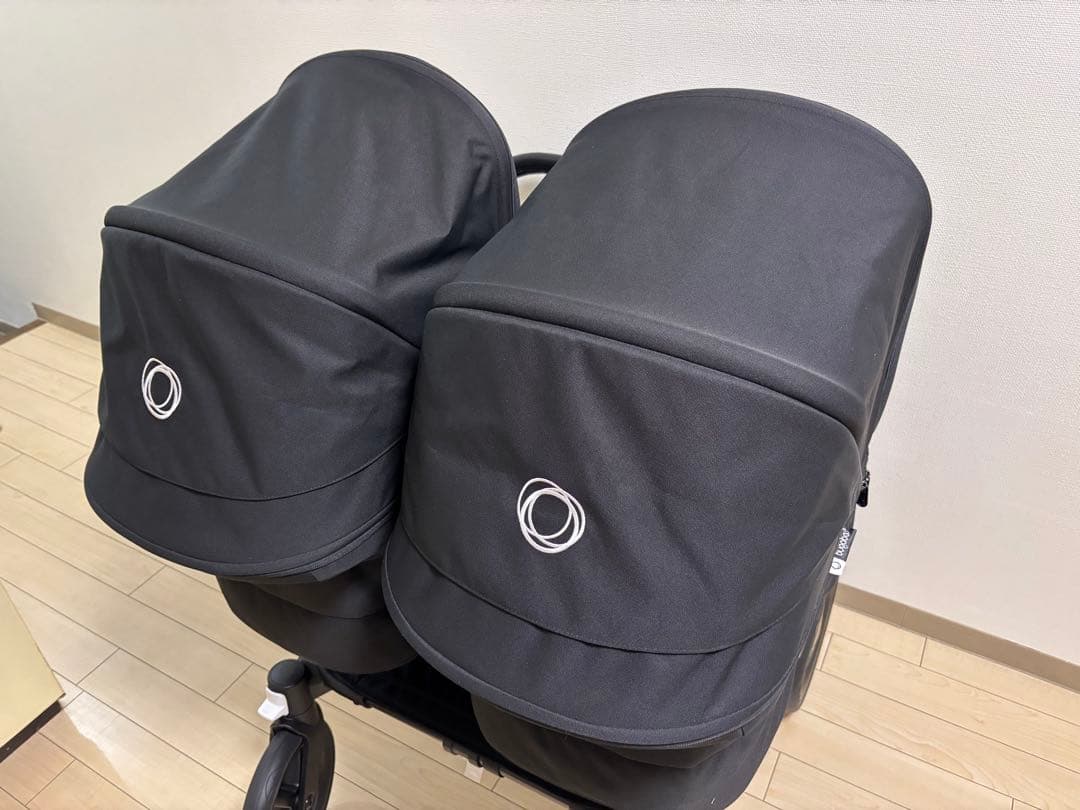 【美品】Bugabooバガブードンキー5ツイン　ミッドナイトブラック
