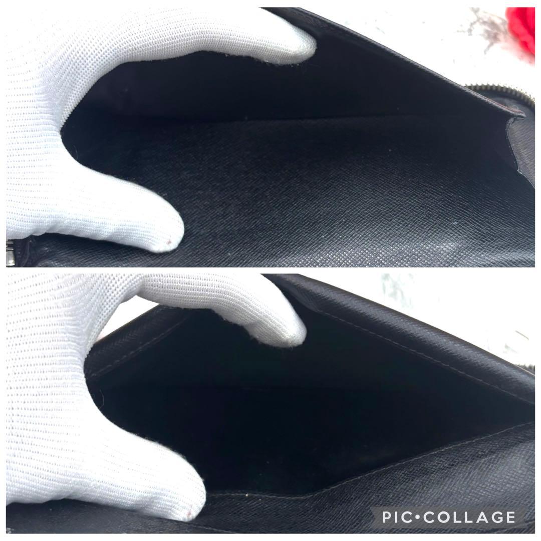 【極美品】 ルイヴィトン ダミエ グラフィット ヴェルティカル 長財布