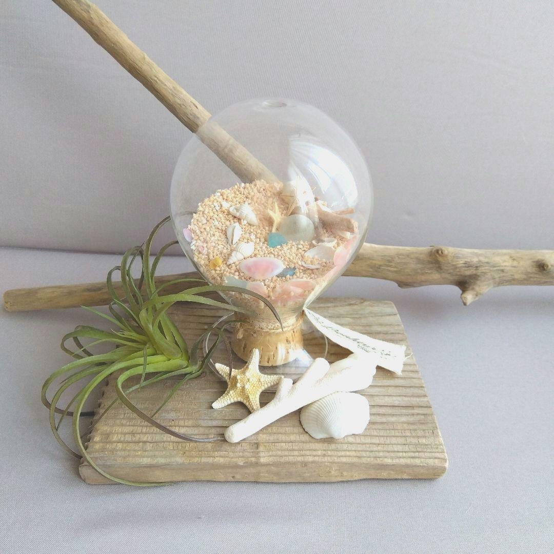 シーグラスリース シーグラス雑貨