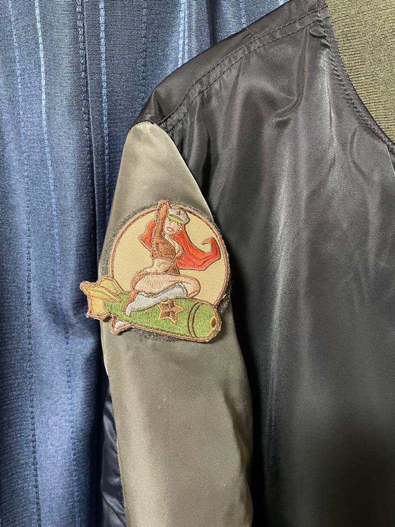 ALPHA INDUSTRIES MA-1 リバーシブル フライトジャケット