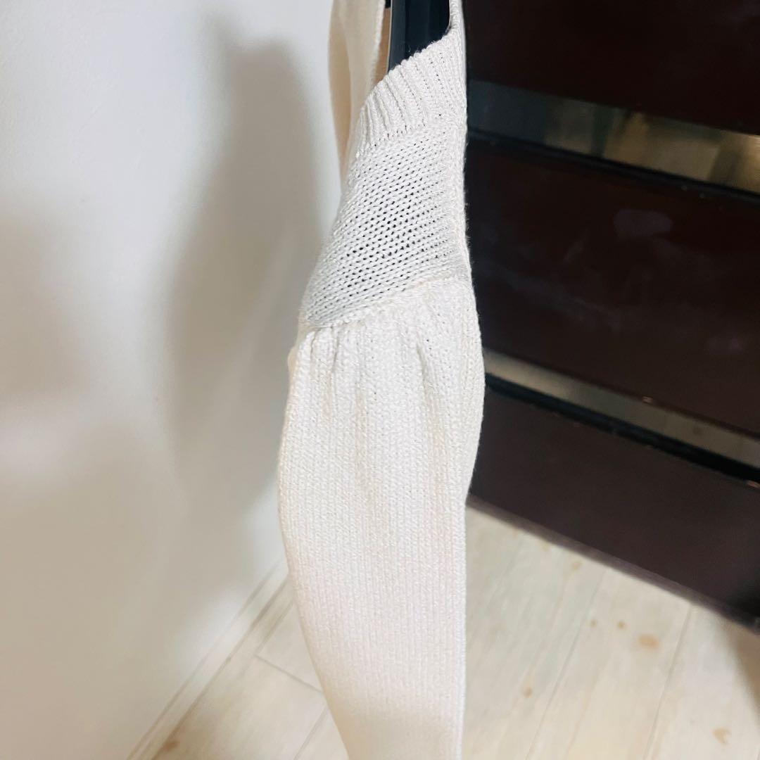 新品☆ANAYI ブライトリリヤーンクルーネック カーディガン/セオリー、23区