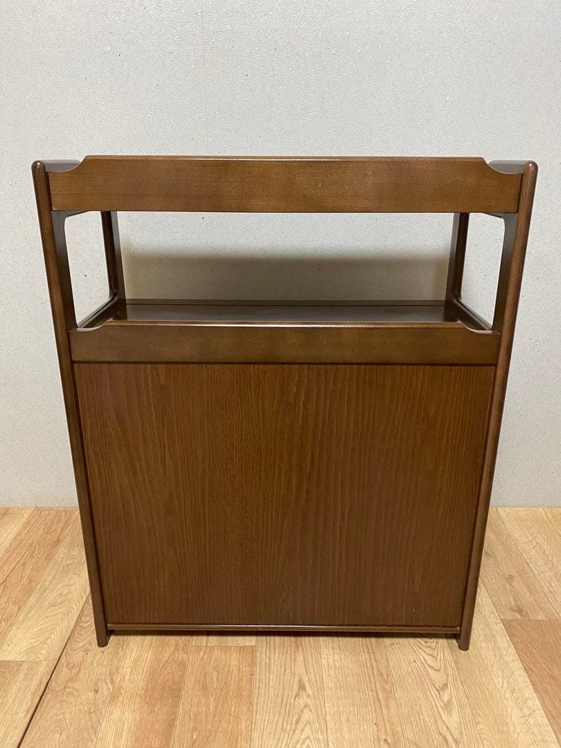 【カリモク】電話台　キャビネット　棚